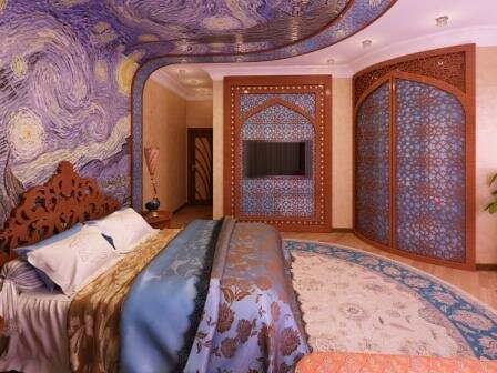 Фото Дизайн интерьера спальной комнаты ул Нагорная