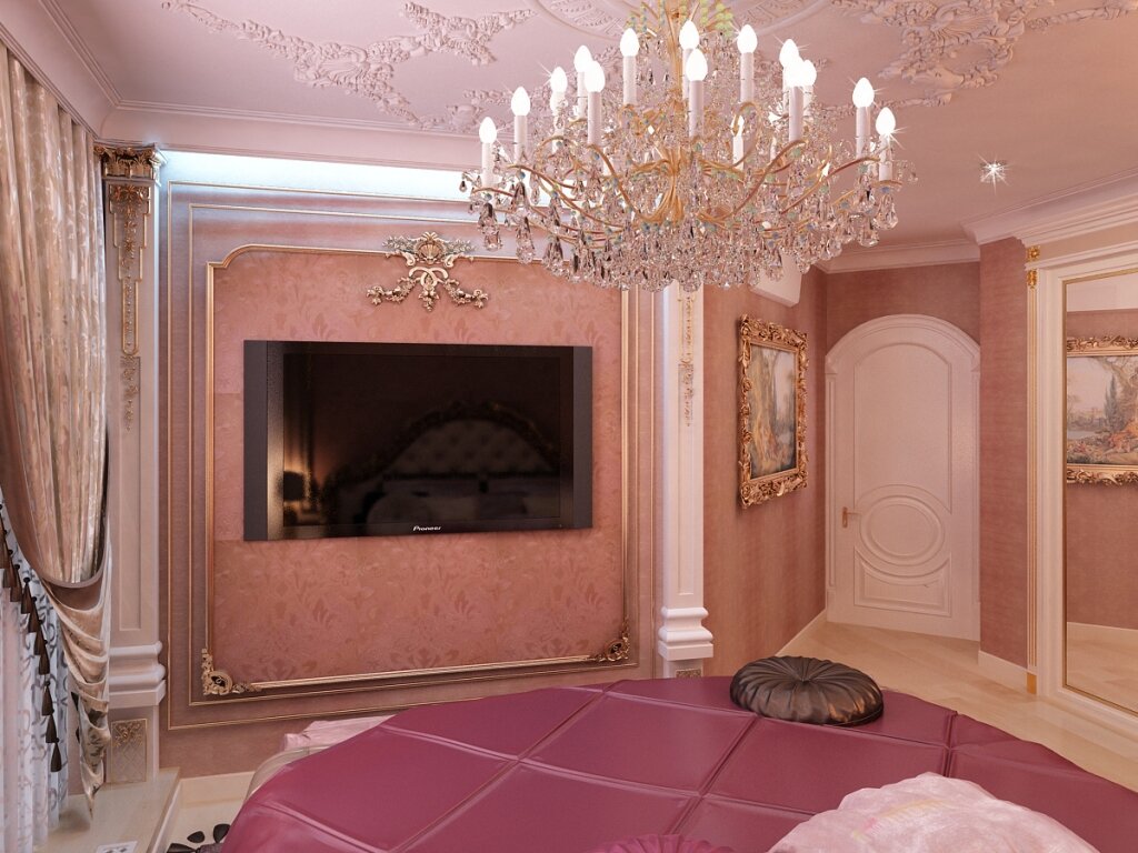 Фото Дизайн интерьера спальной комнаты ЖК Паркове місто
