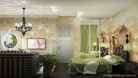 Фото Дизайн интерьера спальной комнаты Toskana