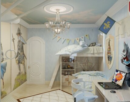 Фото Дизайн интерьера детской комнаты ЖК Паркове місто